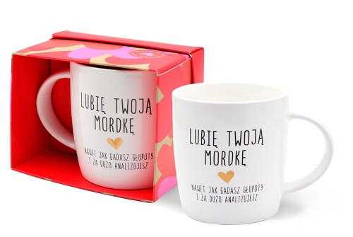 Przejdź do produktu Kubek TOP-011 Lubię Twoją mordkę, Walentynki