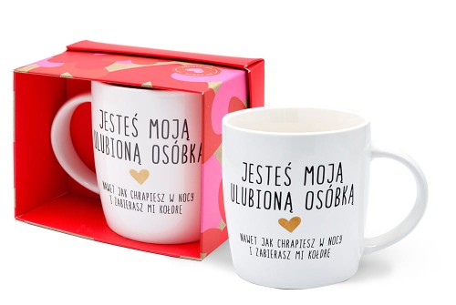 Przejdź do produktu Kubek TOP-012 Jesteś moją ulubioną osóbką, Walentynki