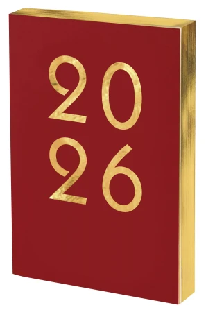 Kalendarz 2026 A5 Art DNS czerwony.webp