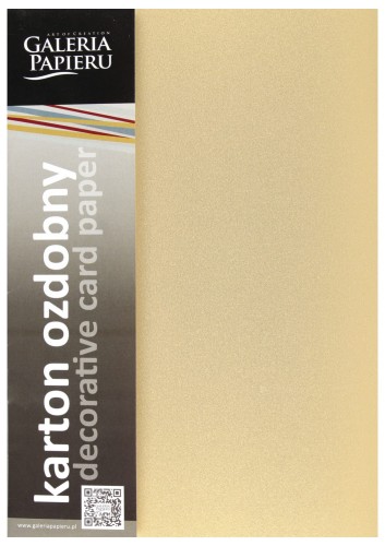 Przejdź do produktu Karton ozdobny Millenium złoty, 20szt, 250g, Galeria Papieru