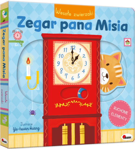 Przejdź do produktu WESOŁE ZWIERZAKI ZEGAR PANA MISIA