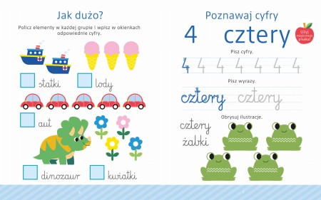 Wnetrze-ksiazki-Maly-geniusz.-Wesole-cyferki-przedstawiajace-zadania-na-liczenie-oraz-cwiczenie-pisania-cyfry-4.webp