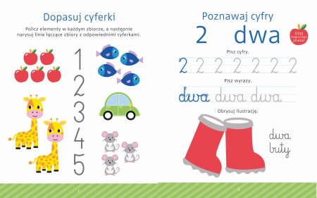 Wnetrze-ksiazki-Maly-geniusz.-Wesole-cyferki-przedstawiajace-zadania-na-liczenie-oraz-cwiczenie-pisania-cyfry-2.webp