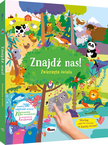 Przejdź do produktu ZNAJDŹ NAS! ZWIERZĘTA ŚWIATA