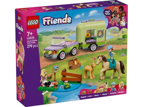 Przejdź do produktu LEGO(R) FRIENDS 42695 Przyczepa z koniem...