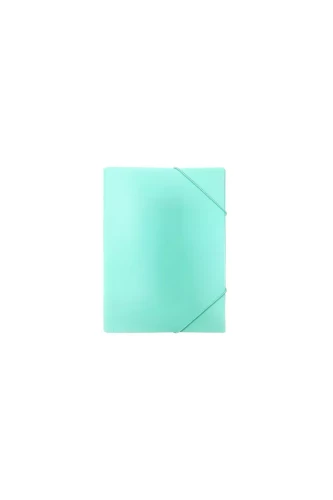 Przejdź do produktu Teczka z gumką A4 PP pastel zielona