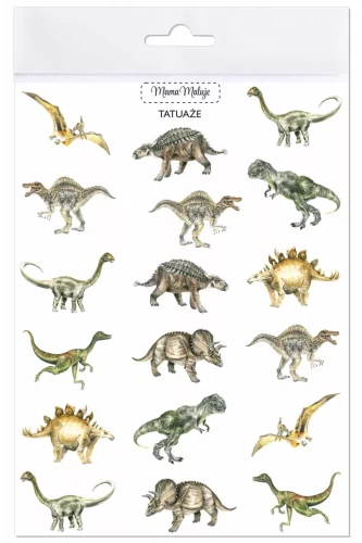 Przejdź do produktu Tatuaże zmywalne Dinozaury