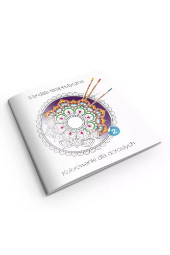 Przejdź do produktu Mandala terapeutyczna 2. Kolorowanki dla dorosłych