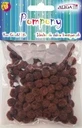 Przejdź do produktu Pompony O 1 cm. brązowe Op. zawiera 120 szt