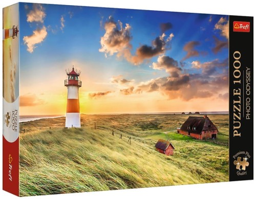 Przejdź do produktu Puzzle 1000 el. Premium Plus - Photo Odyssey: Latarnia w List, Niemcy 10823, Trefl