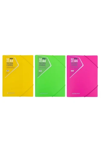 Przejdź do produktu Teczka z gumką ASTRAPAP PP NEON LINE - 3162 A'12
