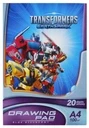 Przejdź do produktu Blok rys TRANSFORMERS A4 100g 20 ark 2929 A'10