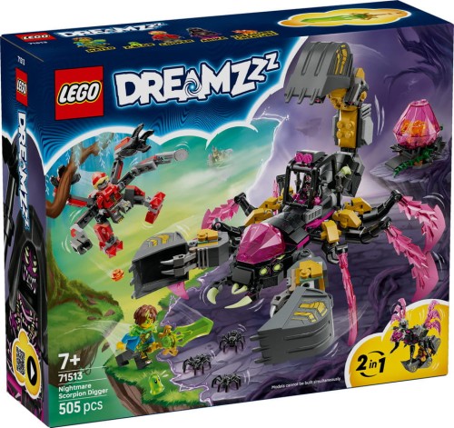 Przejdź do produktu *****LEGO DREAMZZZ Koszm.skorpionowa koparka 71513