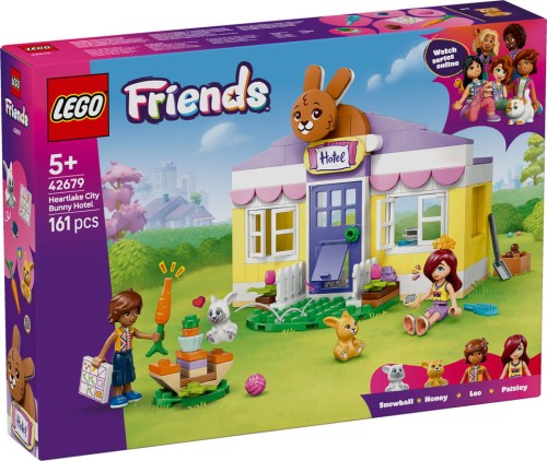 Przejdź do produktu *****LEGO FRIENDS Hotel d/królików w mieście 42679