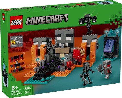 Przejdź do produktu *****LEGO MINECRAFT Walka z witherem 21590
