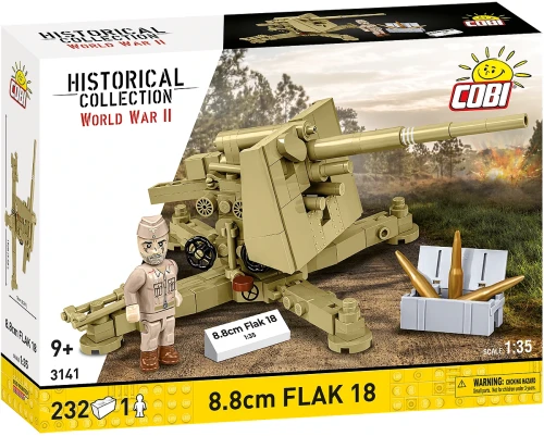 Przejdź do produktu COBI HC WWII Flak 18 8,8cm 232kl 3141