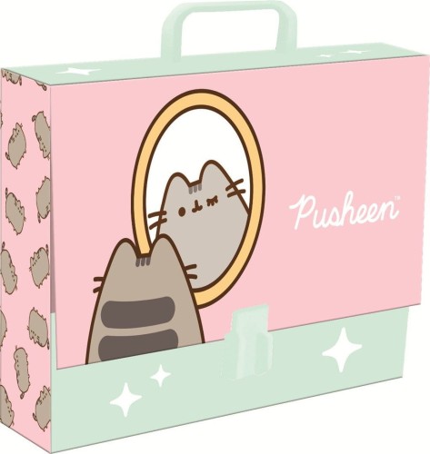 Przejdź do produktu TECZKA Z RĄCZKĄ A4 XL 33X24,8X9CM PUSHEEN 9674