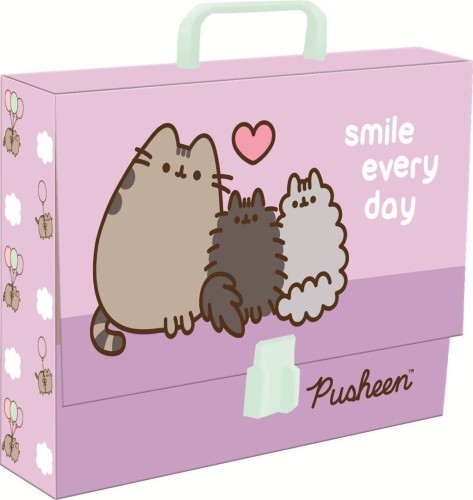 Przejdź do produktu TECZKA Z RĄCZKĄ A4 XL 33X24,8X9CM PUSHEEN 2339