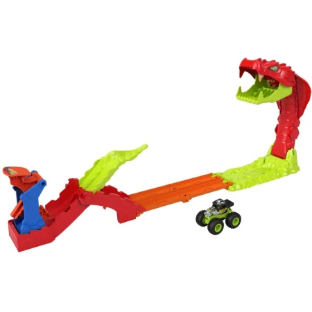 Hot Wheels Monster Trucks Mega skok Nokaut węża_5.webp