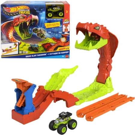 Hot Wheels Monster Trucks Mega skok Nokaut węża_2.webp