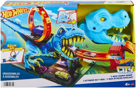 Hot Wheels City Pętla T-Rexa Zestaw.webp