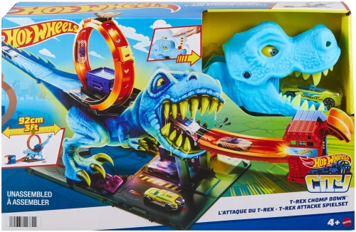 Przejdź do produktu Hot Wheels City Pętla T-Rexa Zestaw