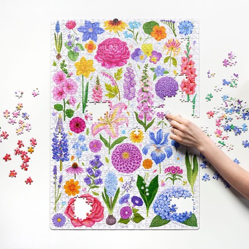 Przejdź do produktu Puzzlove Kwiaty ogrodowe 1000el Czuczu