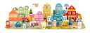 Przejdź do produktu WOODYLAND Drewn.kolor.kl.Miasto 115el 92140 21409