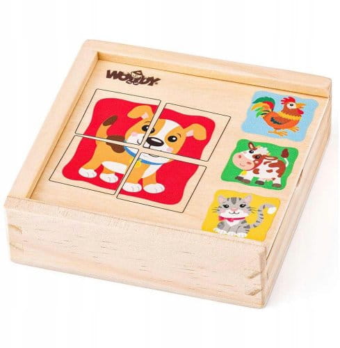 Przejdź do produktu WOODYLAND Minipuzz.Zwierzątka drew.pud.93048 30487