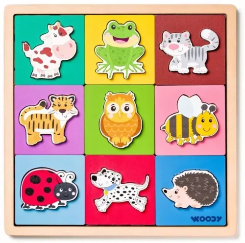 Przejdź do produktu WOODYLAND Ukł.edukac.Zwierzęce wz.91966 19666