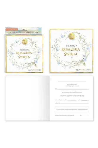 Przejdź do produktu Zaproszenie ZP-052 Komunia