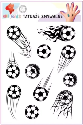 Przejdź do produktu Tatuaże zmywalne dla dzieci Piłki