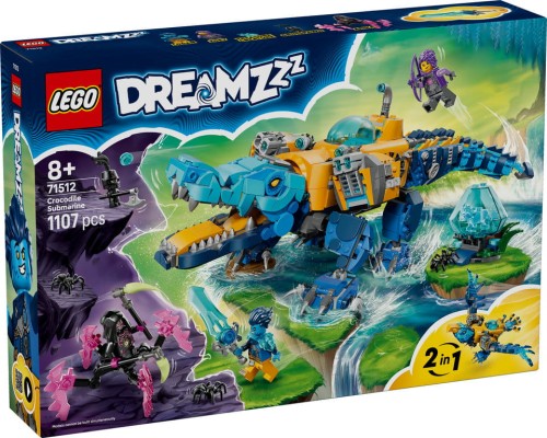 Przejdź do produktu LEGO(R) DREAMZZZ 71512 Krokodylołódź podwodna