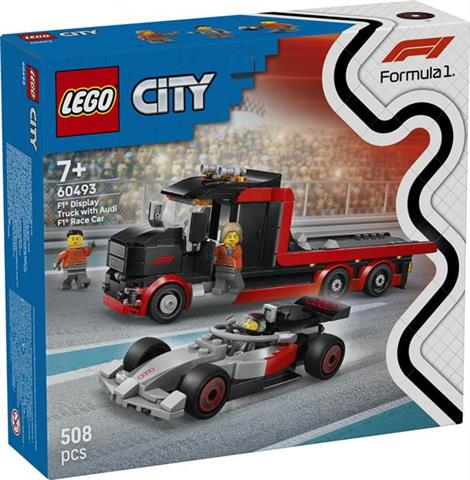 Przejdź do produktu LEGO(R) CITY 60493 Ciężarówka F1 z bolidem Audi F1