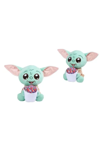 Przejdź do produktu Disney Grogu z popcornem 25cm