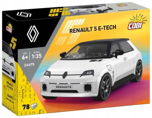 Przejdź do produktu Renault 5 E-Tech White COBI