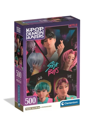 Przejdź do produktu Puzzle 500 Compact K-pop Demon Hunters
