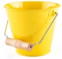 Przejdź do produktu WOODYLAND Metalowe wiaderko żółte 91466 14661