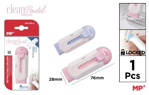 Przejdź do produktu Gumka do ścierania wysuwana CleanPastel 1szt/blister