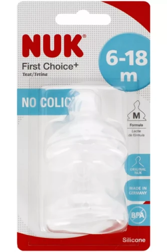 Przejdź do produktu NUK SMOCZEK DO BUT SIL 6-18 M 2EL FC 10721265 6