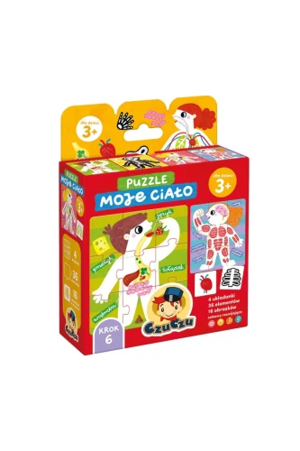 Przejdź do produktu CzuCzu Puzzle Moje ciało 3+