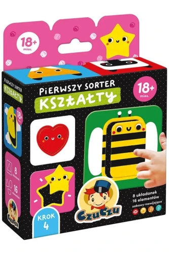 Przejdź do produktu CzuCzu Pierwszy sorter Kształty 18m+