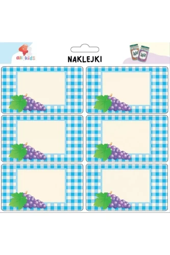 Przejdź do produktu Naklejki na przetwory i przyprawy Owoce