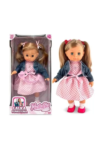 Przejdź do produktu Lalka Natalia mówi po polsku 39cm