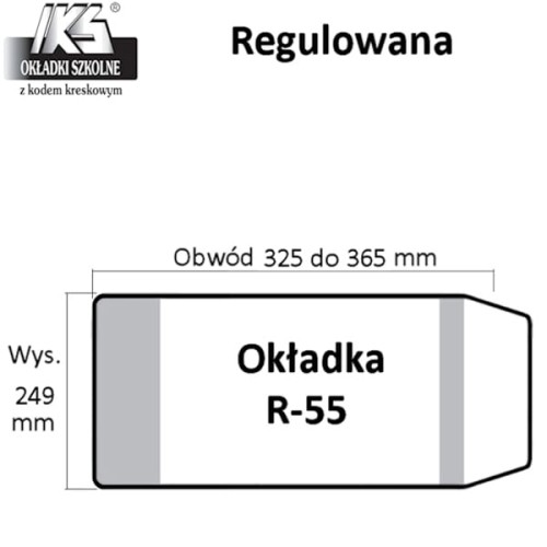 Przejdź do produktu OKŁADKA REGULOWANA R-55 (25) 1552 A'12