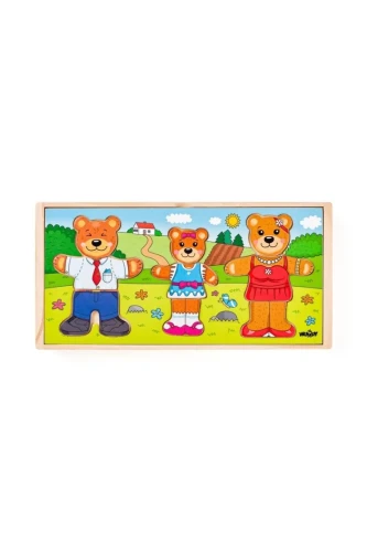 Przejdź do produktu WOODYLAND Szafa...Ubierz misiową rodz.90819 08196