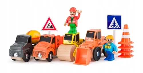Przejdź do produktu WOODYLAND Zest.poj.Maszyny budow.12szt 90797 07977