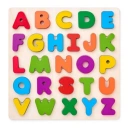 Przejdź do produktu WOODYLAND Puzzle ABC litery na planszy 90634 06345