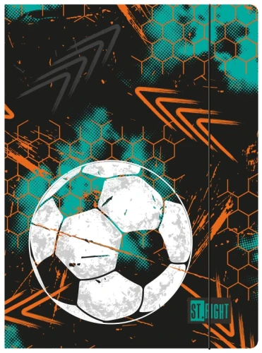 Przejdź do produktu TECZKA Z GUMKĄ A4 300 g/m2 ST.RIGHT TURBO KICK