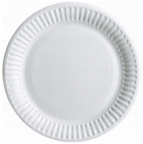 Przejdź do produktu Talerzyki papierowe HRC TH01 średnica 180 mm 100 sztuk Białe , Pol-Mak